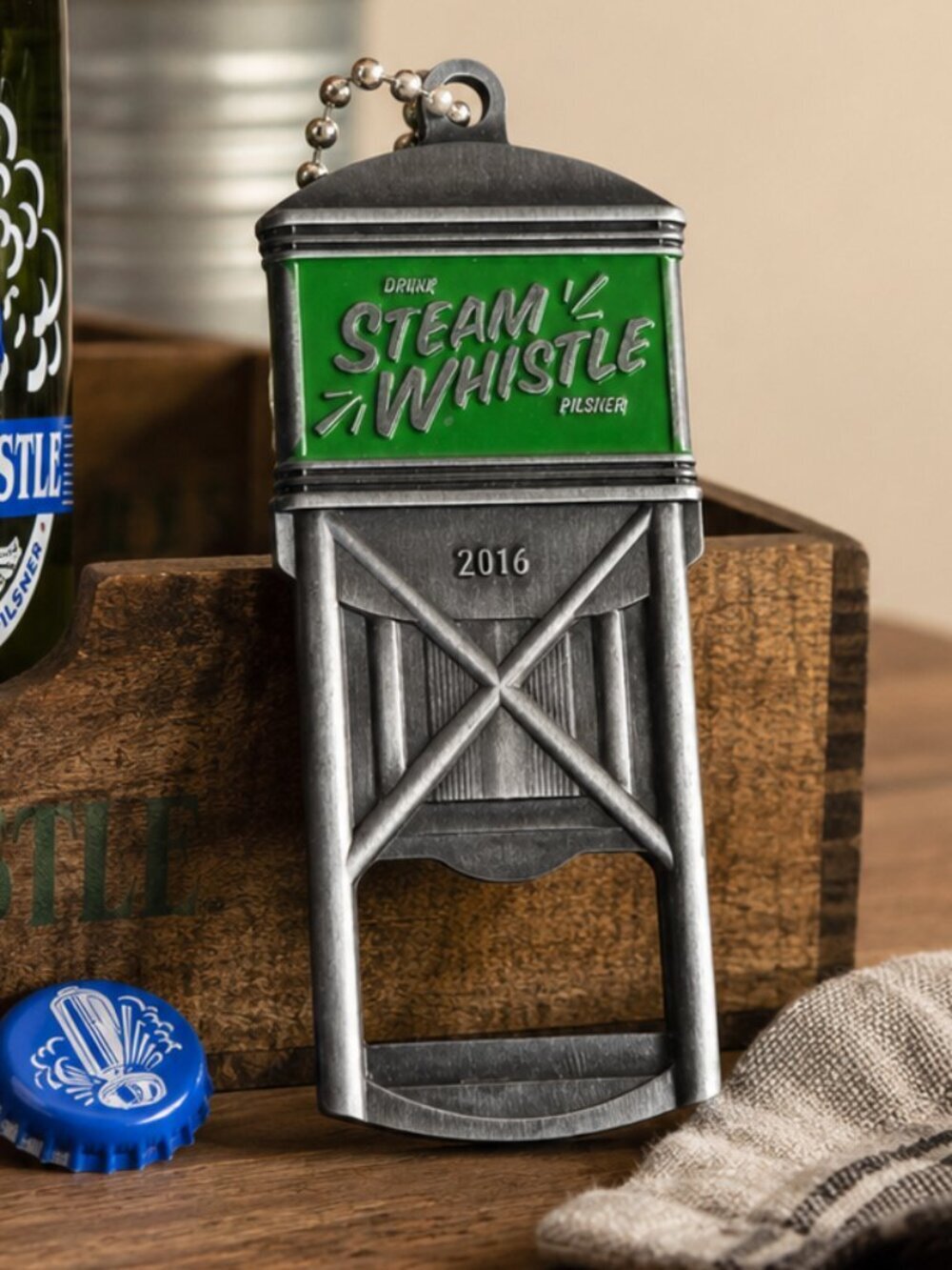 Steam Whistle 2016 Water Tower Bottle Opener Toronto Brewery Collectible